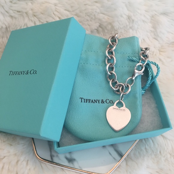 Tiffany & Co. Jewelry - 🎉Hp🎉Vintage Tiffany &CoHeart tag bracelet